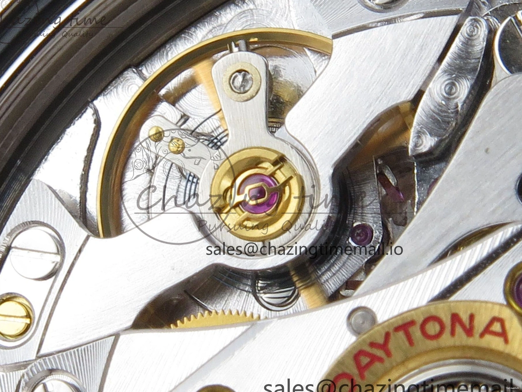 on SH4132 1:1 126529 THBF Daytona Edition Le Mans Best SS Bracelet 904L 0521